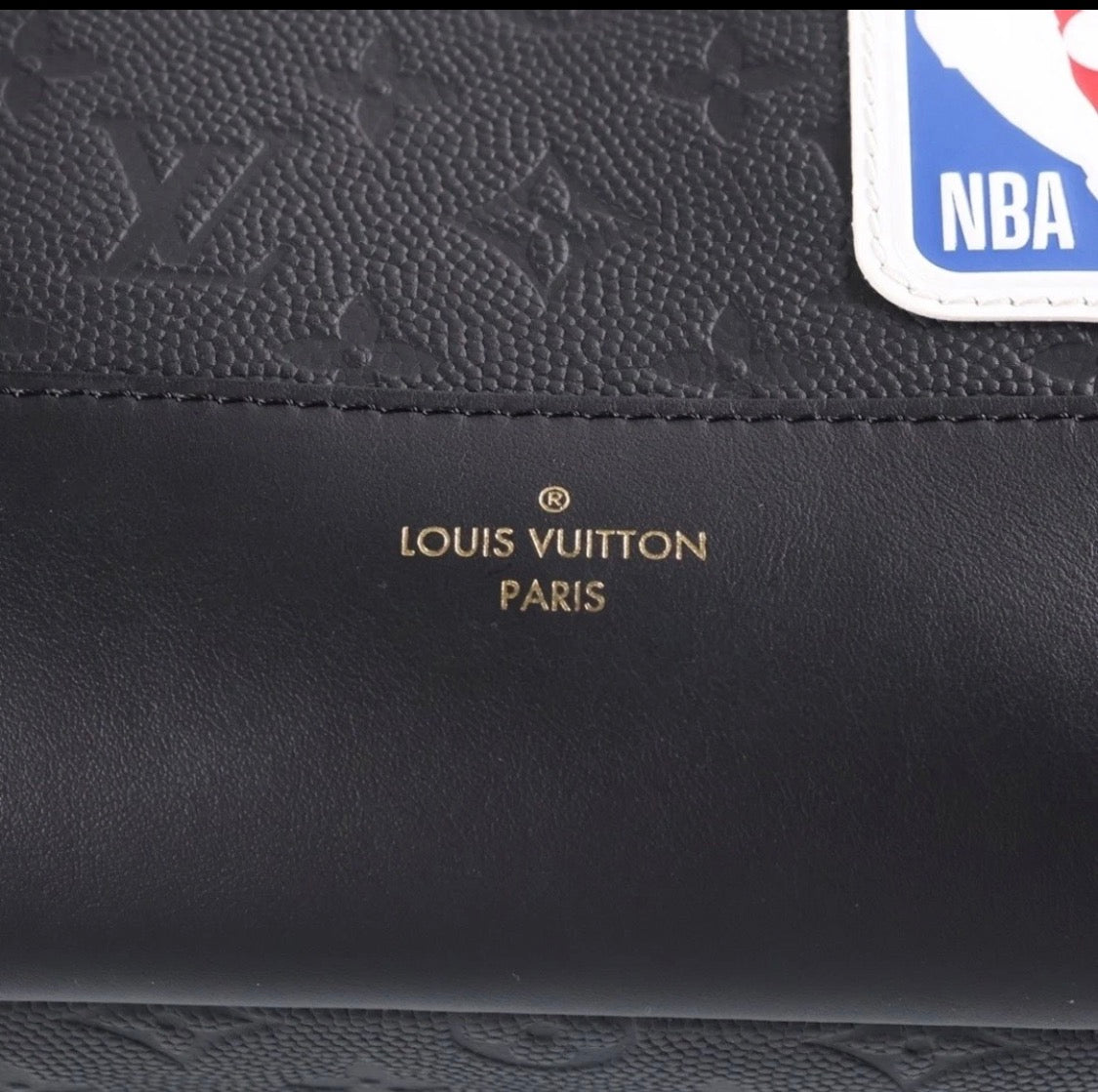 Louis Vuitton NBA Collaboration Monogram Empreinte Basket Backpack logo detail