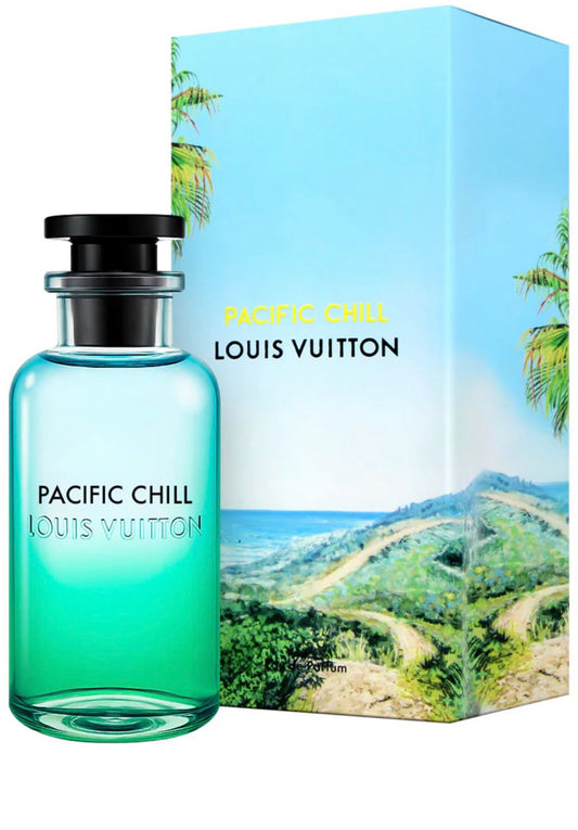 Louis Vuitton Pacific Chill fragrance bottle and box