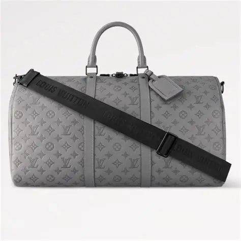 LV Gray Duffel